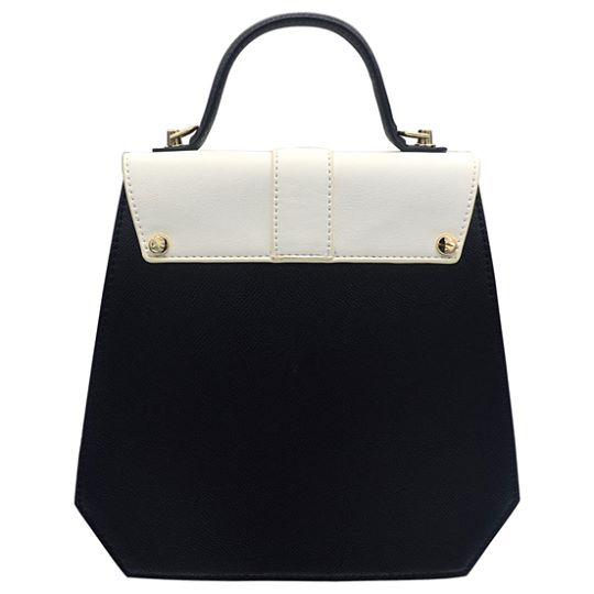 Classic Monochrome Hexagon Back