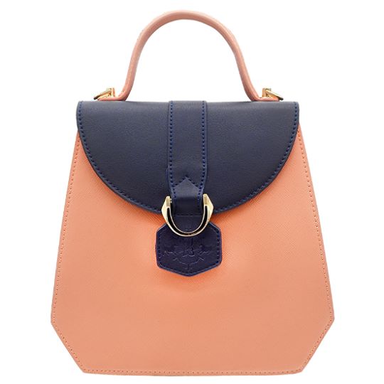 Hexagon Midnight Blue w Rose Pink Cover